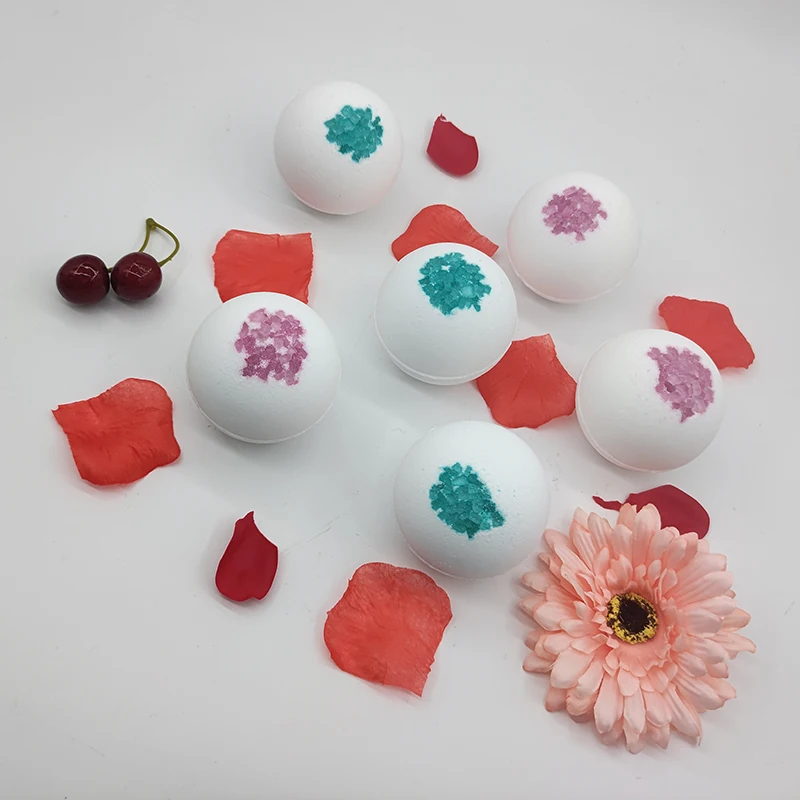 
Best Wholesale Christmas Gift Box Low Price 12 Pack Large Bubble Fizzies High Quality Organic with bath salt 