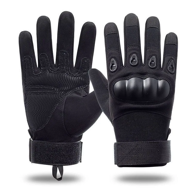 Wholesale Motorcycle Full Finger Sport Gloves Outdoor Sports Cycling Heavy Duty Protect Gloves