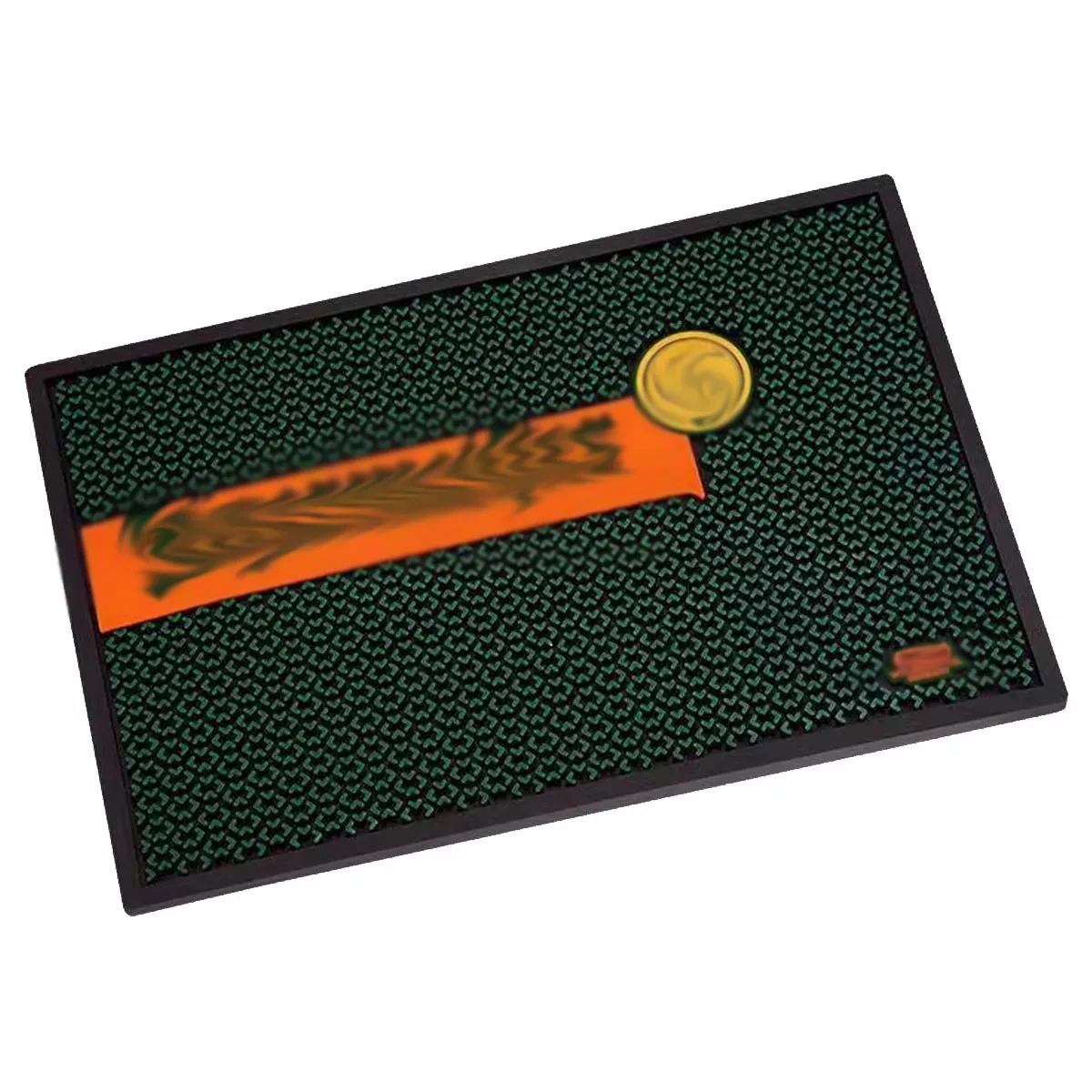 Customized PVC soft rubber bar mat rectangular thickened bar mat non-slip, wear-resistant, waterproof and drainable