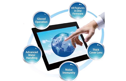 Industrial Indoor Outdoor Custom Shaped 65 inch Interactive Touch Screen Panel for Touch Screen Monitor