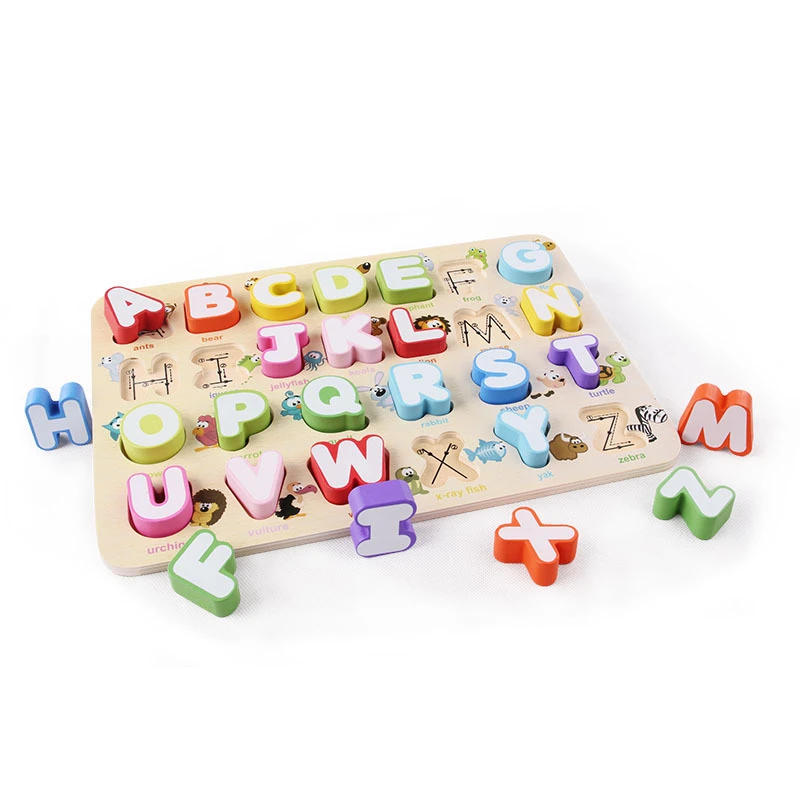China Export Agent Yiwu Toys Early Educational Kids Puzzle Toy DIY Number 3d Wooden Puzzle Cheap Toys