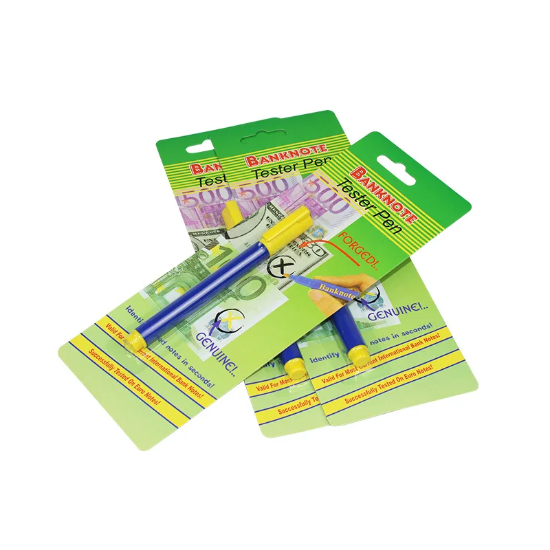 Euro USD Counterfeit Mony Detector Pen Fake Dollars Bill Currency Checker
