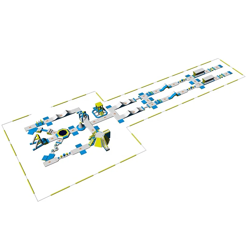 Bouncia Water Park Design Aquapark Inflatable Water Park