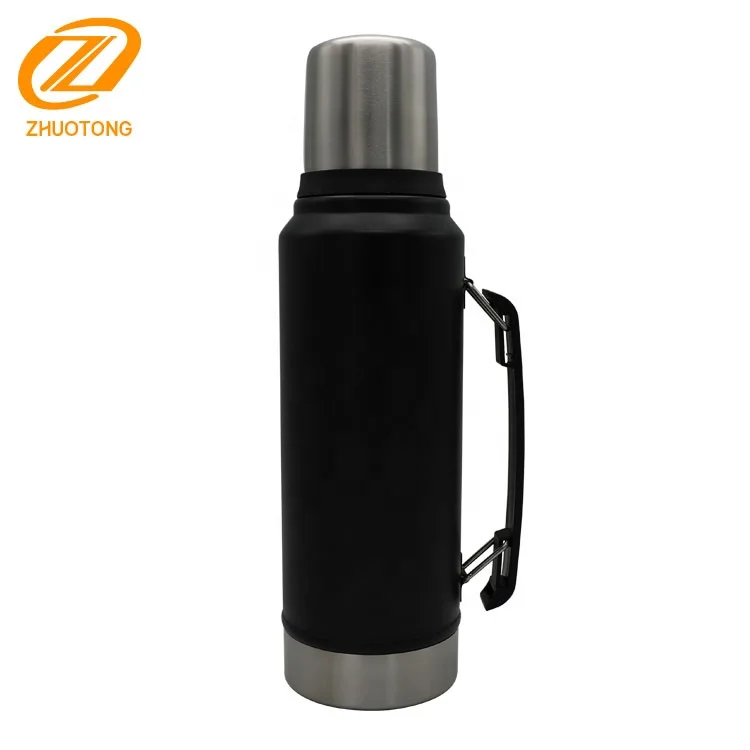 Термос из нержавеющей стали с двумя стенками и логотипом на заказ