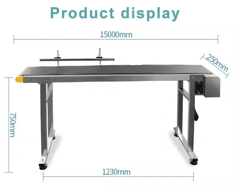 Coditeck conveyor belt for inkjet printer one-side and two-side