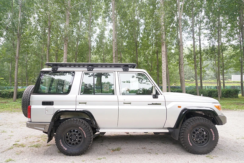 High Quality Aluminum Roof Rack For Toyota LC76