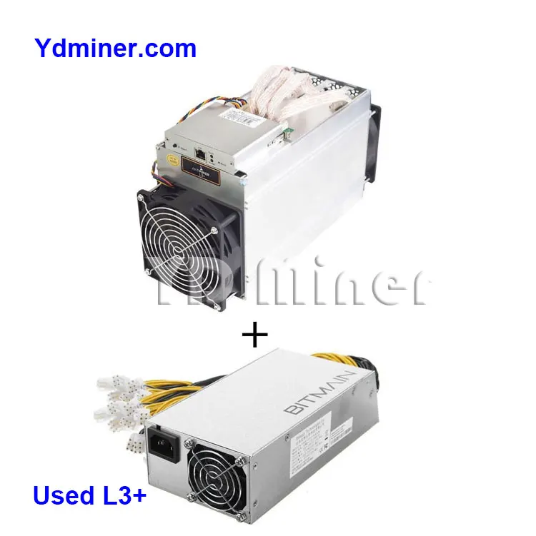 Low Power Consumption LTC Miner Second Hand Minner Bitmain L3+ Antminer L3++