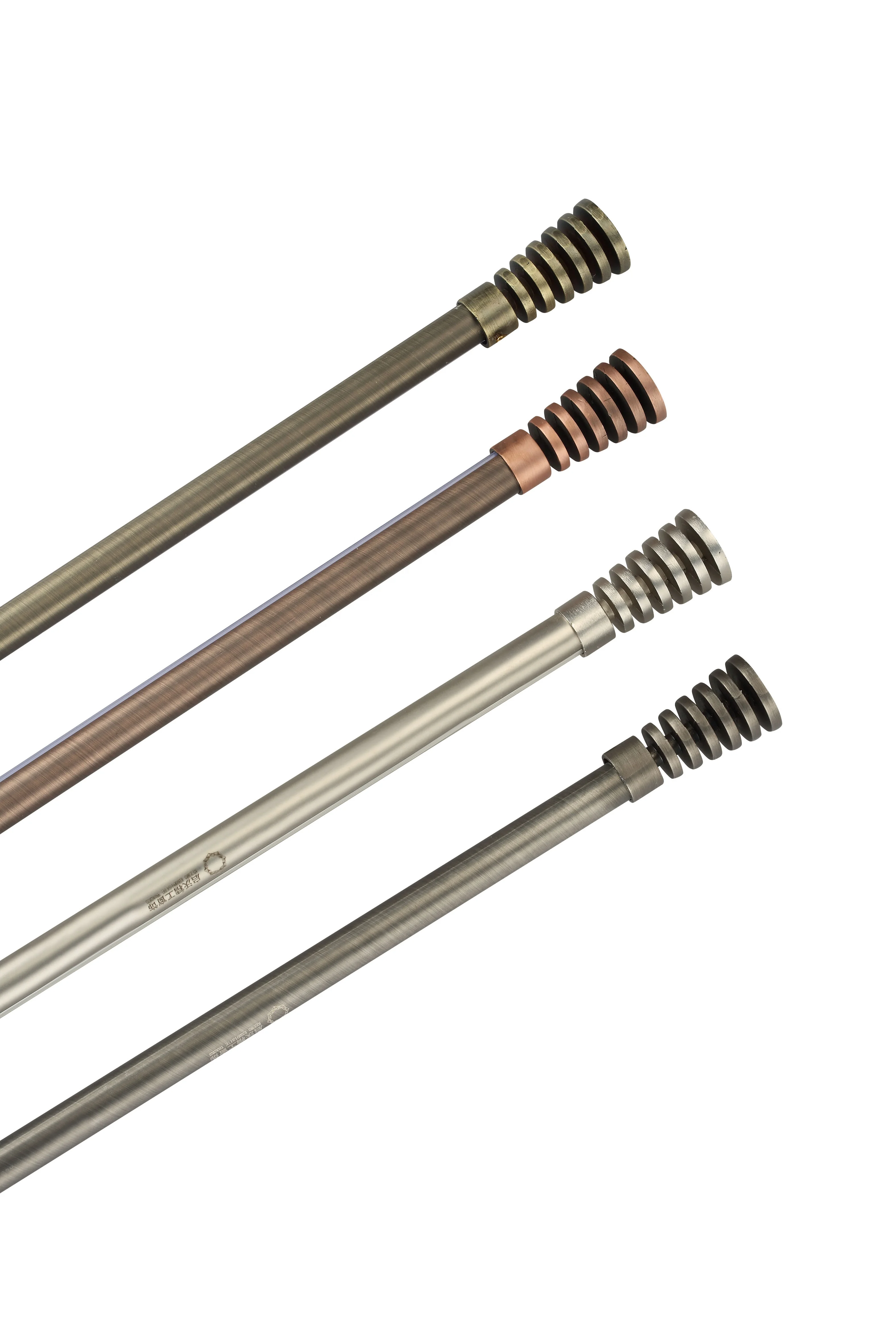 Keewo Shower Curtain Rod Hanging Support Double Track L Shaped Matt Black double curtain rods hardware curtain pole