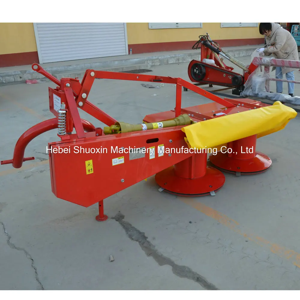 lawn mower blade 1.35m Working Width Tractor Mounted Pto Shaft drum mower