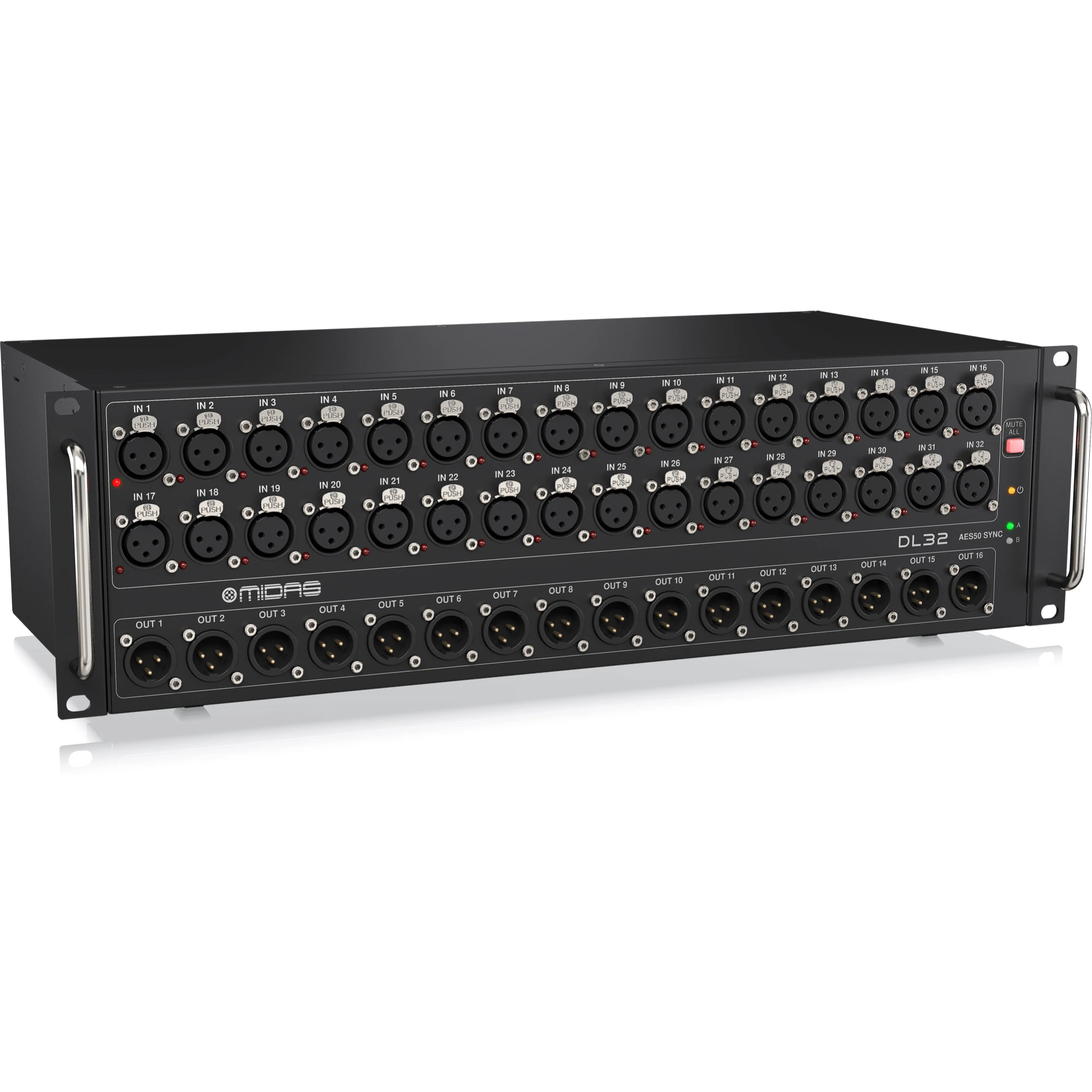 Цифровая сценическая коробка MIDAS DL32 профессиональные колонки аудиосистема звуковое оборудование
