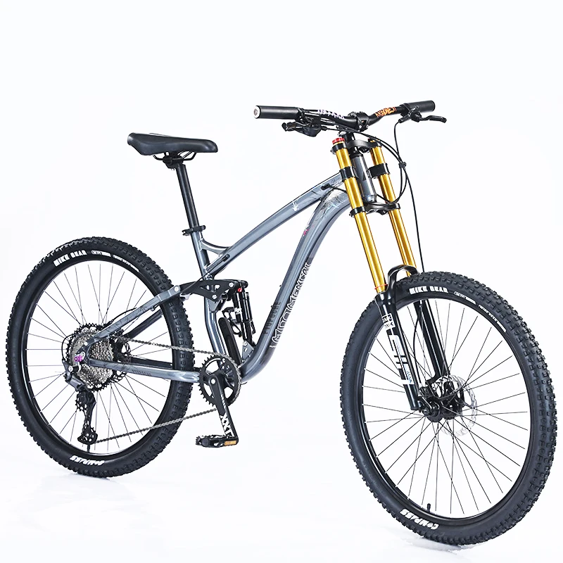 26 Full Suspension Carbon Mountain Bike 14.5 kg Full Suspension Bike Mountain Bike Frame Hydraulic Brake MTB