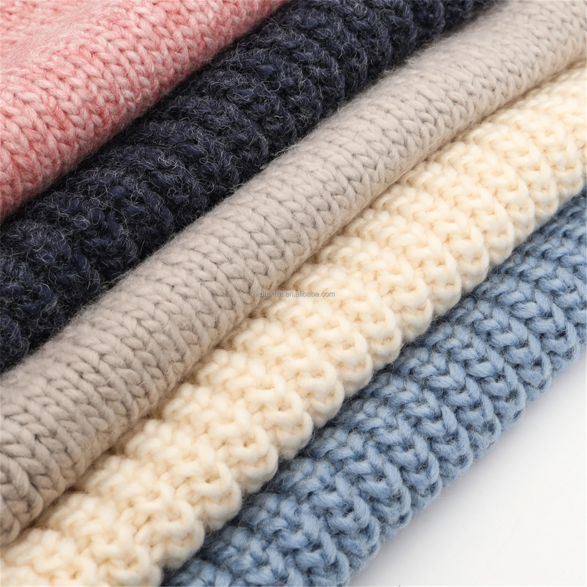 1.5Nm/1 Wool Acrylic Yarn Blended Yarn for Making Sweaters