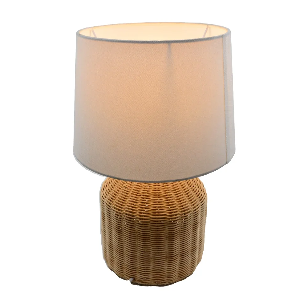 Factory Wholesales handmade rattan the led desk lamp table lamp modern Table lamp