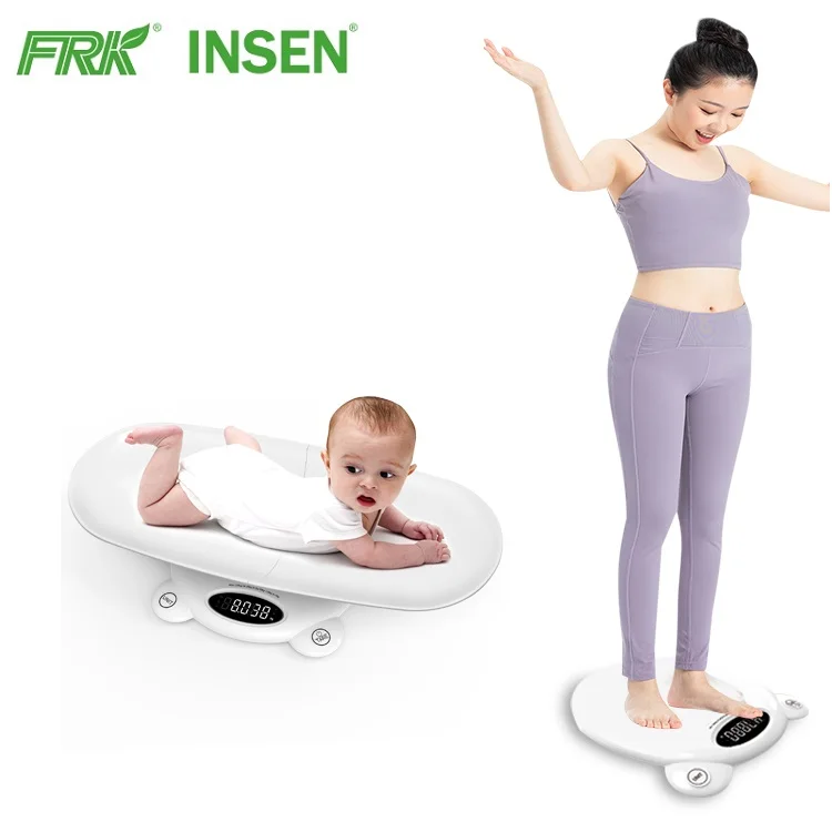 Freely Switch Units 120kg Electronic Weighing Child Weight Digital Bathroom Mother and Baby Scale