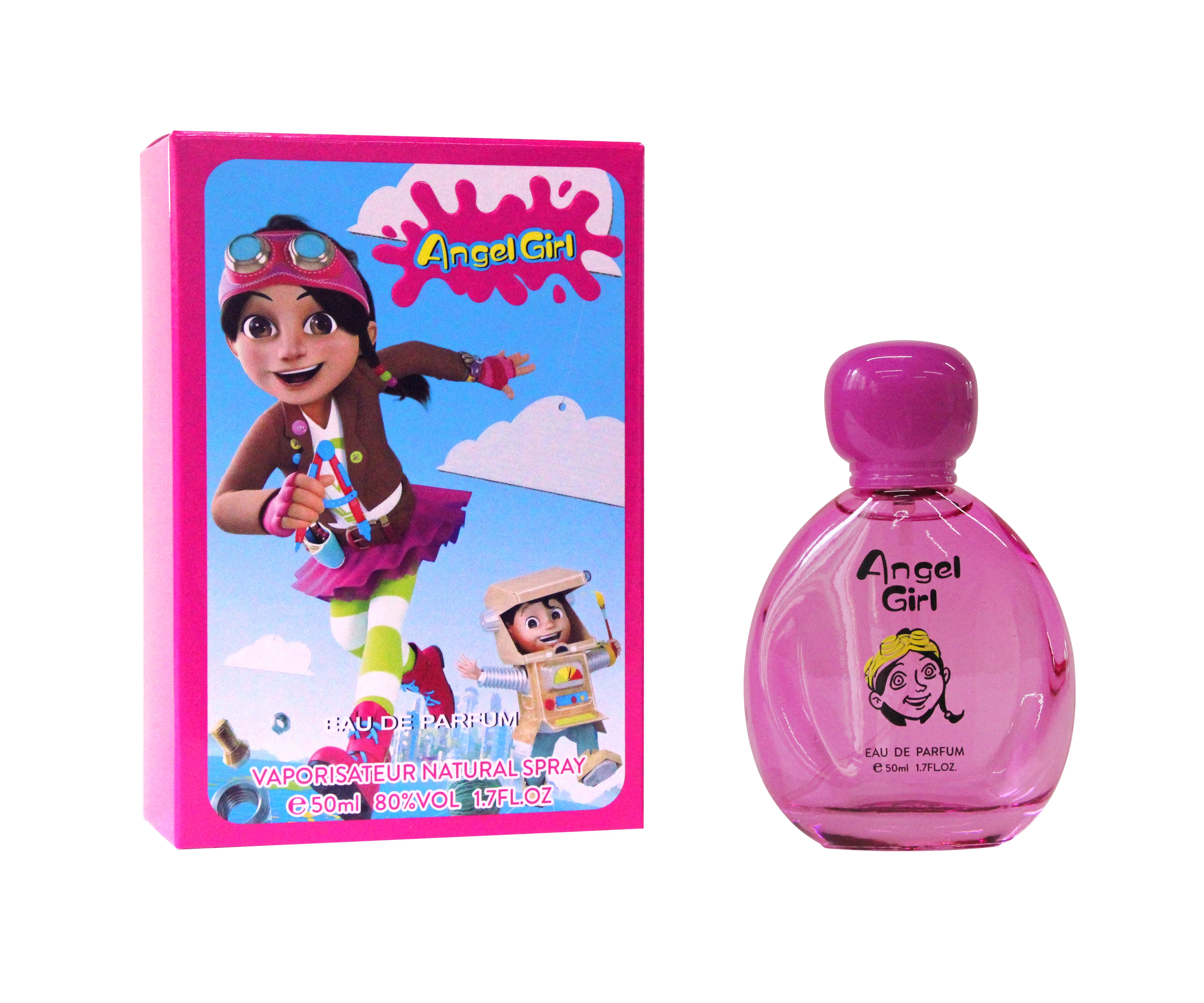 M656C Girl Favorite Perfume Angel Girl 50ml Children Perfume Kids Fruit Perfume