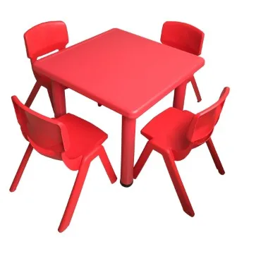 Square Four Colors Tables For Children