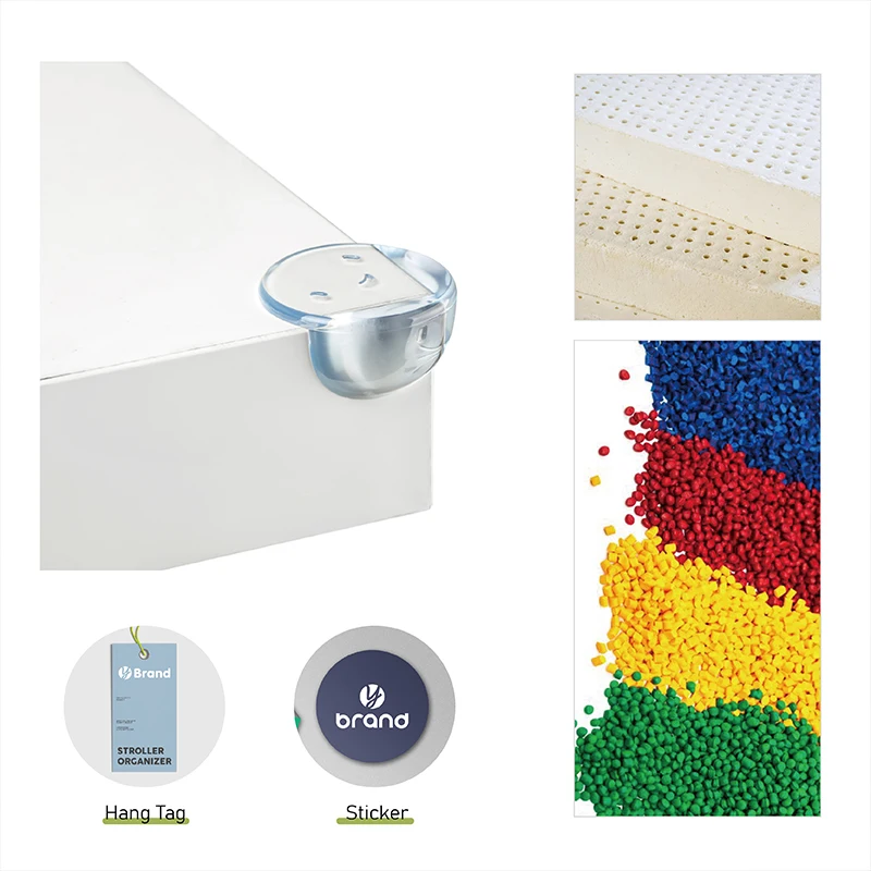 8 pcs PVC Edge&corner Protector, Make it safer for kids,  Transparent&clear Baby Furniture Guards