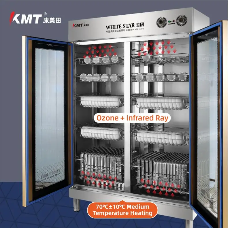 
720L circulation stainless steel disinfection cabinet for tableware disinfection cabinet 