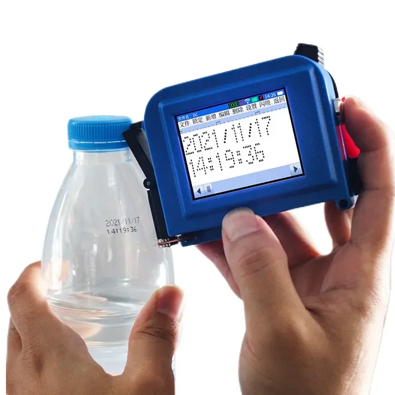 D & H новый дизайн встроенный кодировщик полдюймовый мини-струйный принтер ручной/истечение срока действия/штрих-код