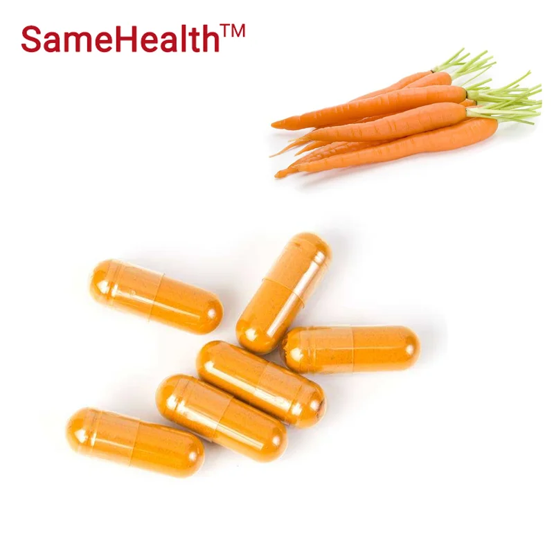 Капсулы с экстрактом бета-каротина и Лютеина для здоровья глаз