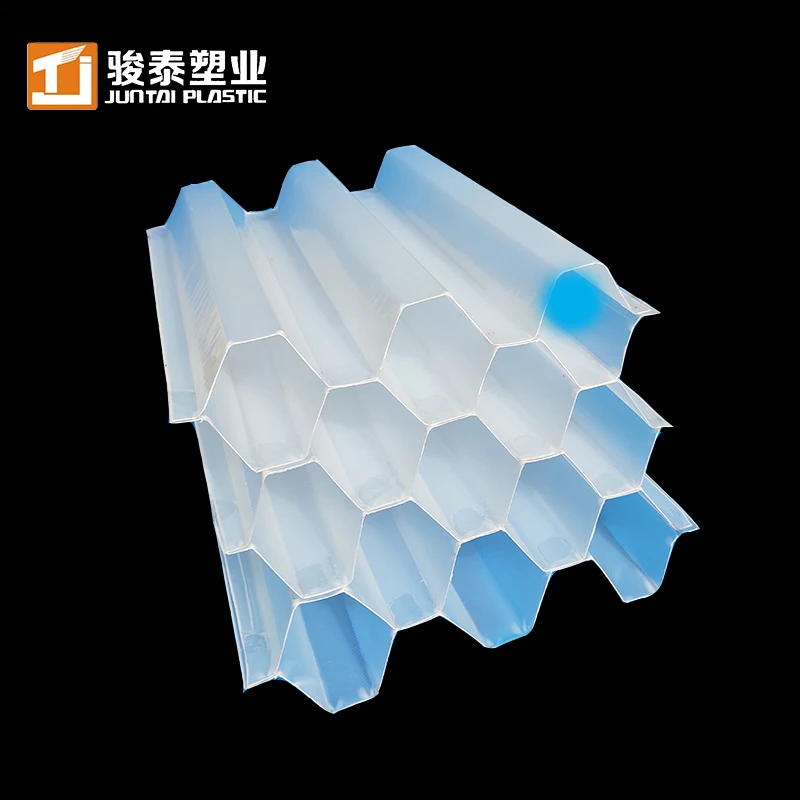 UV resistant PVC Lamella Plate PP Honeycomb Tube Settler Media