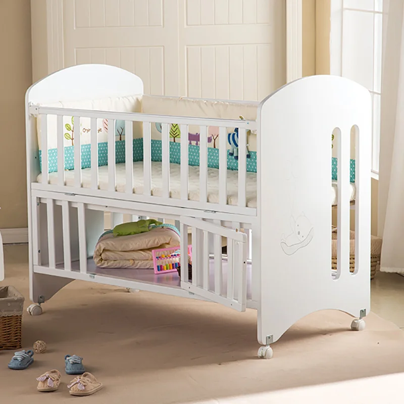 
Baby crib luxury new cradle swings portable modern baby bassinet wooden 