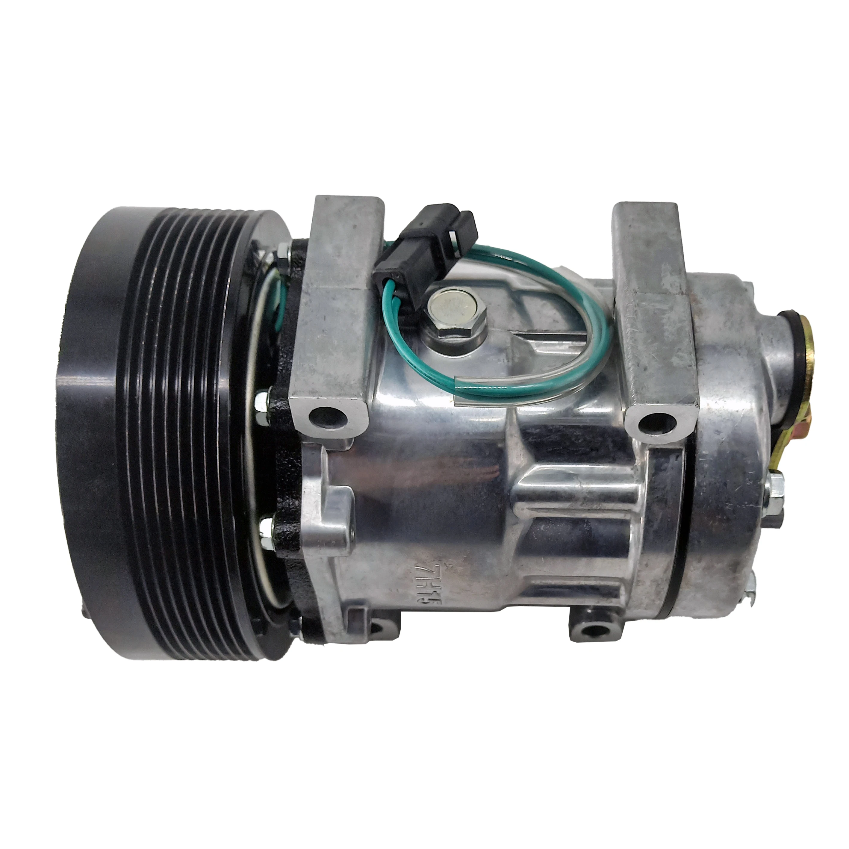 7H15 24V 8PK Air Conditioning Compressor Suitable for Caterpillar Excavator oe#4302   Air Conditioning Compressor