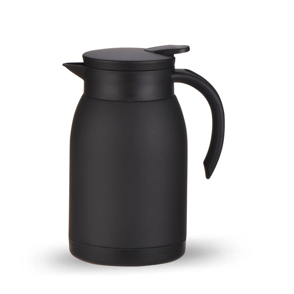 Wholesale 800ml Stainless Steel Wide Mouth Thermos Hot Tea Coffee Pot with Handle Potable Tea Port Vacuum Flask