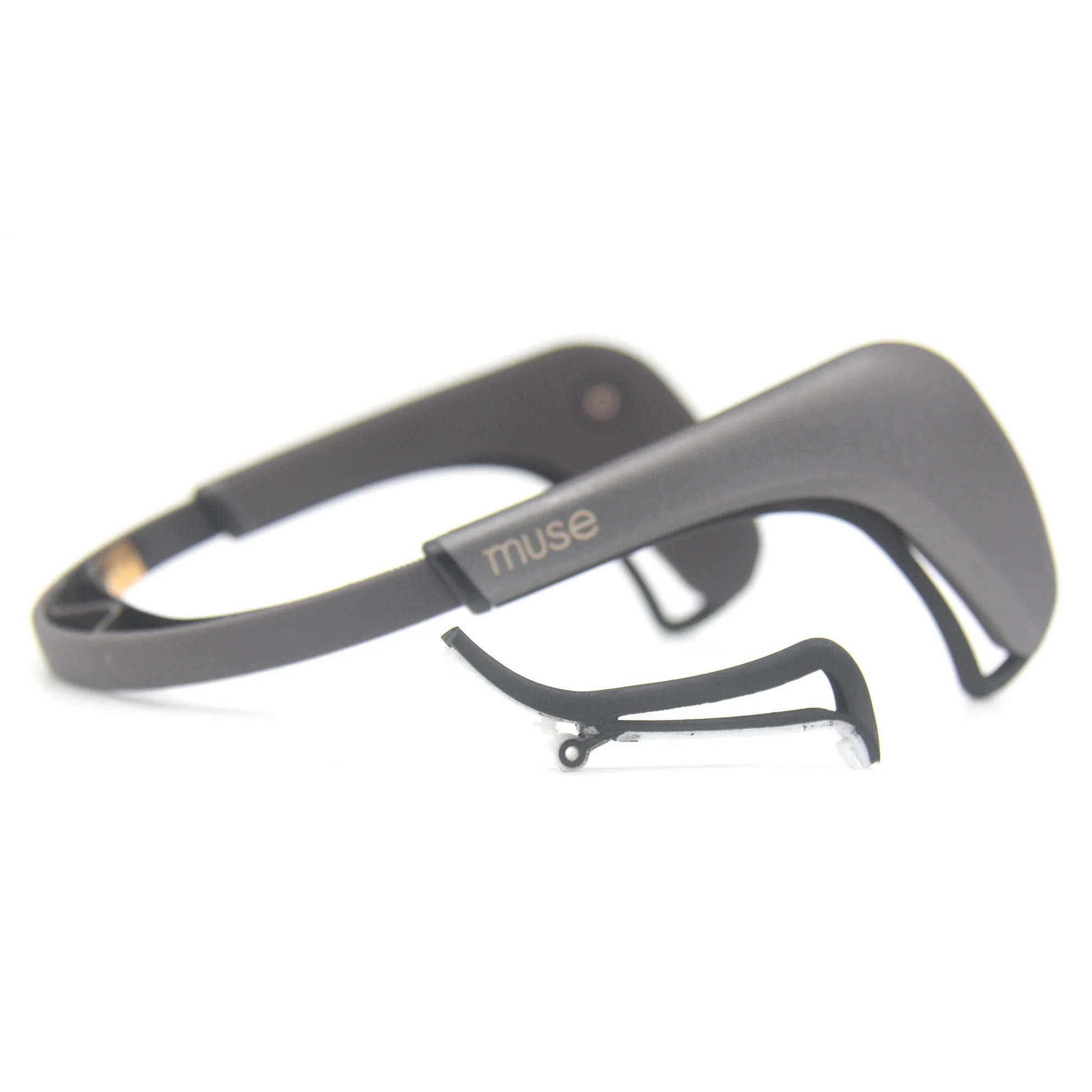 custom silicone case cover on metal elastomer earhook for Muse Brainlink