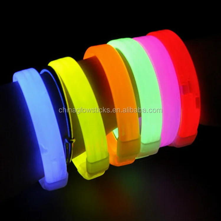 customized logo glow bracelet light at glow night bracelet, glow stick bracelet for gifts