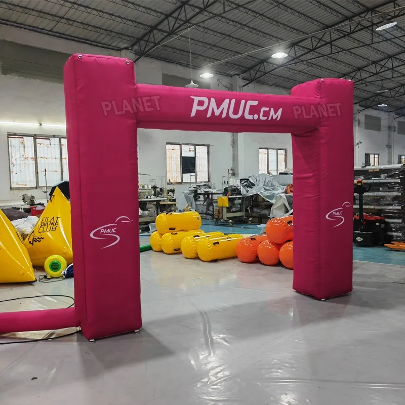 Custom Advertising Event Entrance Inflatable Start And Finish Gate Inflatable Archway Inflatable Square Arch