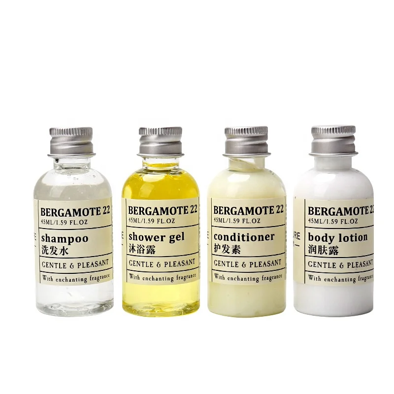 Высококачественные экологически чистые принадлежности для ванной комнаты отеля 5 звезд шампунь люкс гель душа