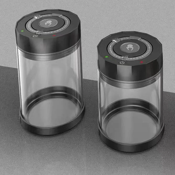 Вакуумный стеклянный контейнер для хранения пищевых продуктов 1200 мл