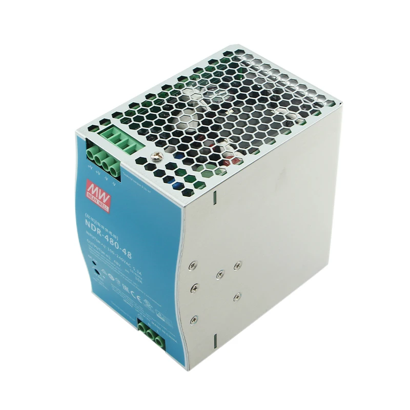 MEANWELL NDR-480-24 импульсный источник питания светодиодного табло 480W 24v 48v блоки для промышленной системы управления
