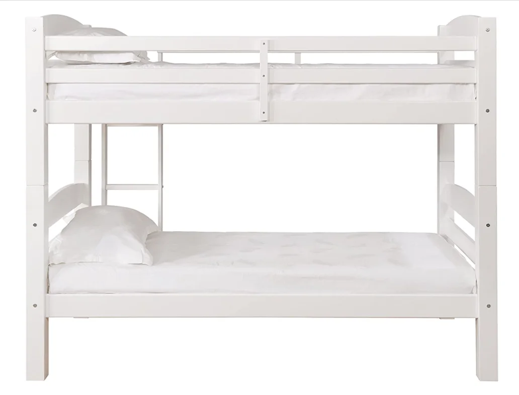 triple bunk bed Solid Wood Twin Low Bunk Bed with Slide