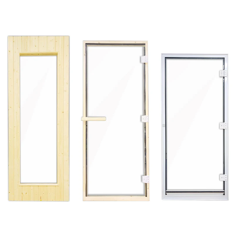 Steam room door sauna equipment Sauna glass door for sauna room
