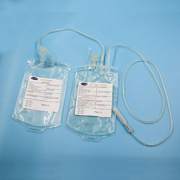 200m-500ml Signature Simulated PVC Blood Collection bag