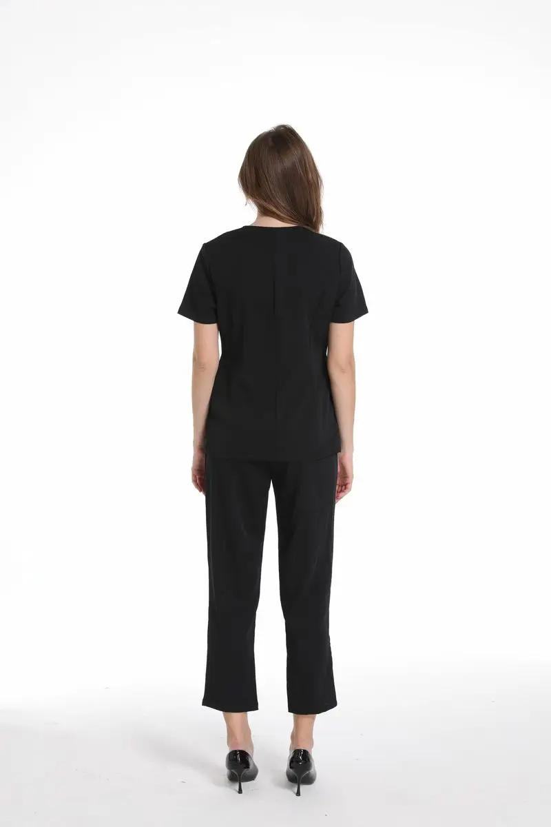 Factory direct sales can customize the size of beauty salon uniforms, and foot massage shop hotel uniforms are used for hotels