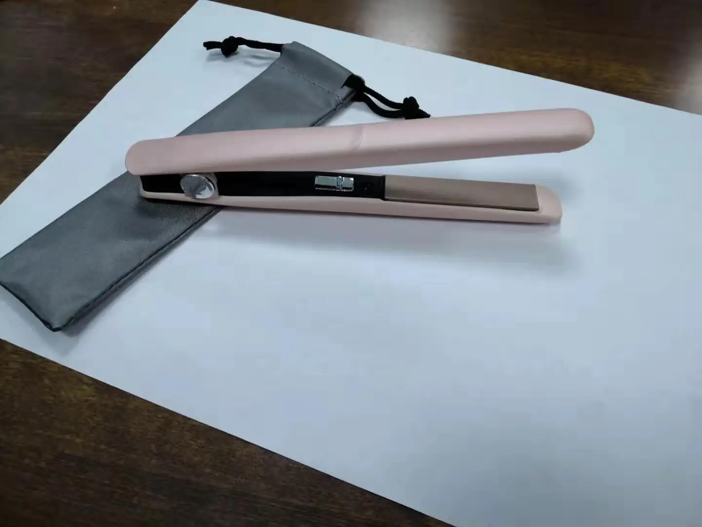 custom color portable  hair straightener wireless mini hair straightening cordless flat iron