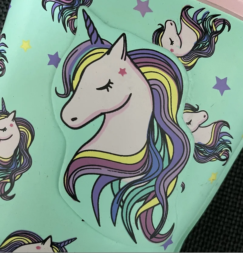 2022 custom new design cute unicorn wellington rain boots from rain boots factory