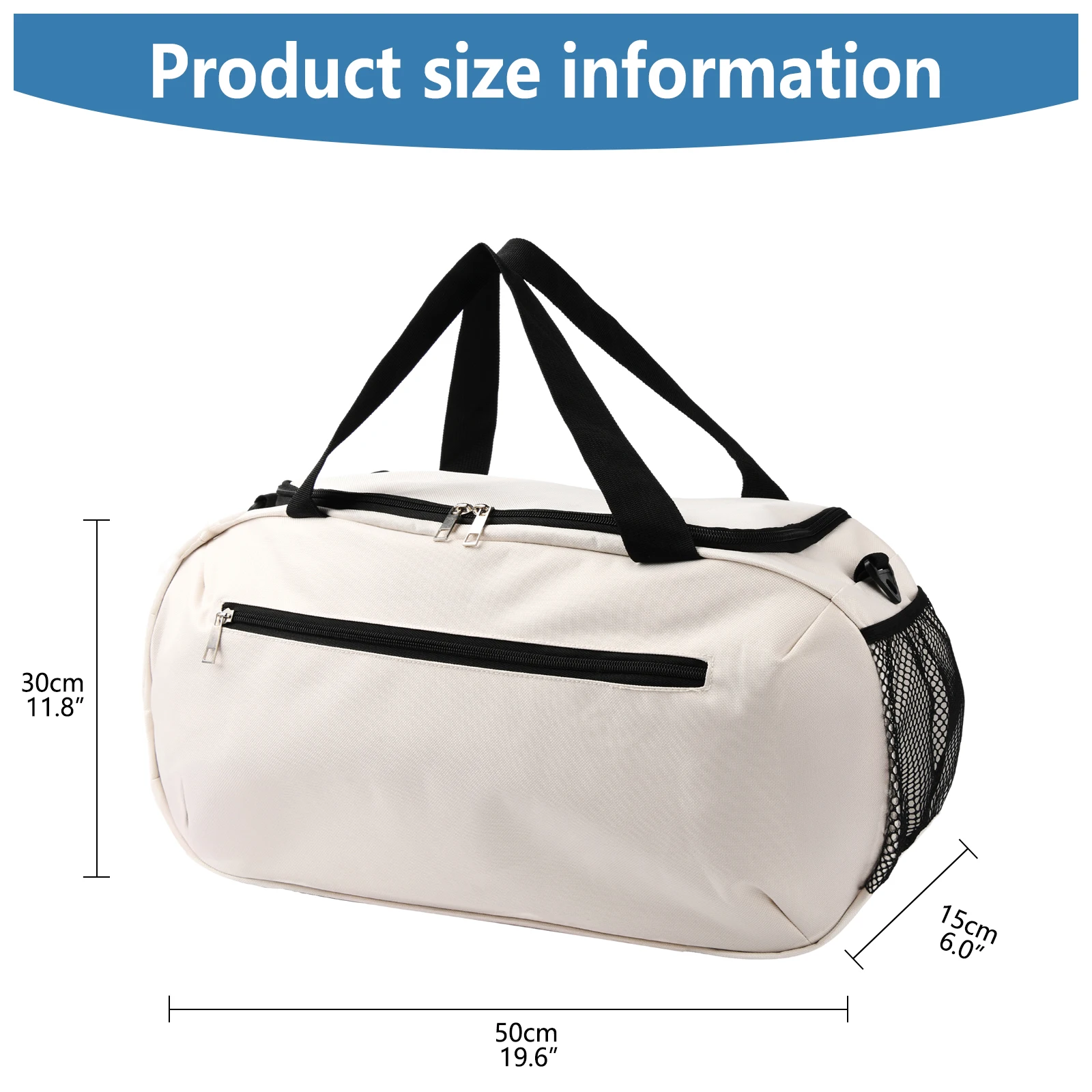 BSCI Custom Print travel duffle bag Trending Designer Waterproof Portable Polyester Luggage Gym tennis Sport leather duffle bag