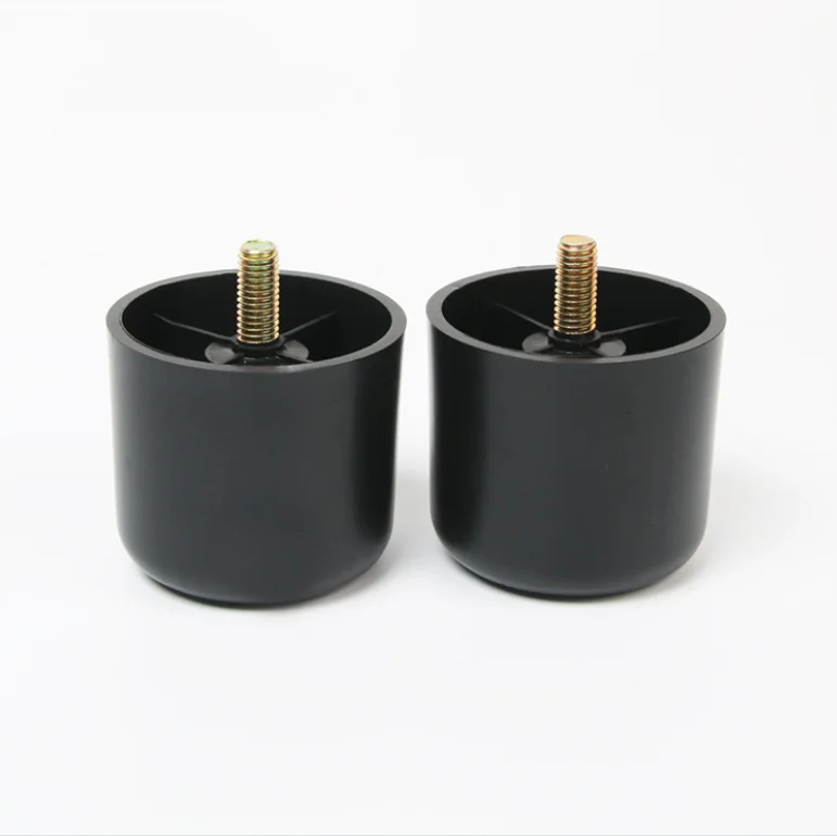 Factory Direct Cheap PP Plastic Furniture sofa feet modern furniture leg Sofa Cabinet Base Feet Round Plastic Sofa Plastic Leg