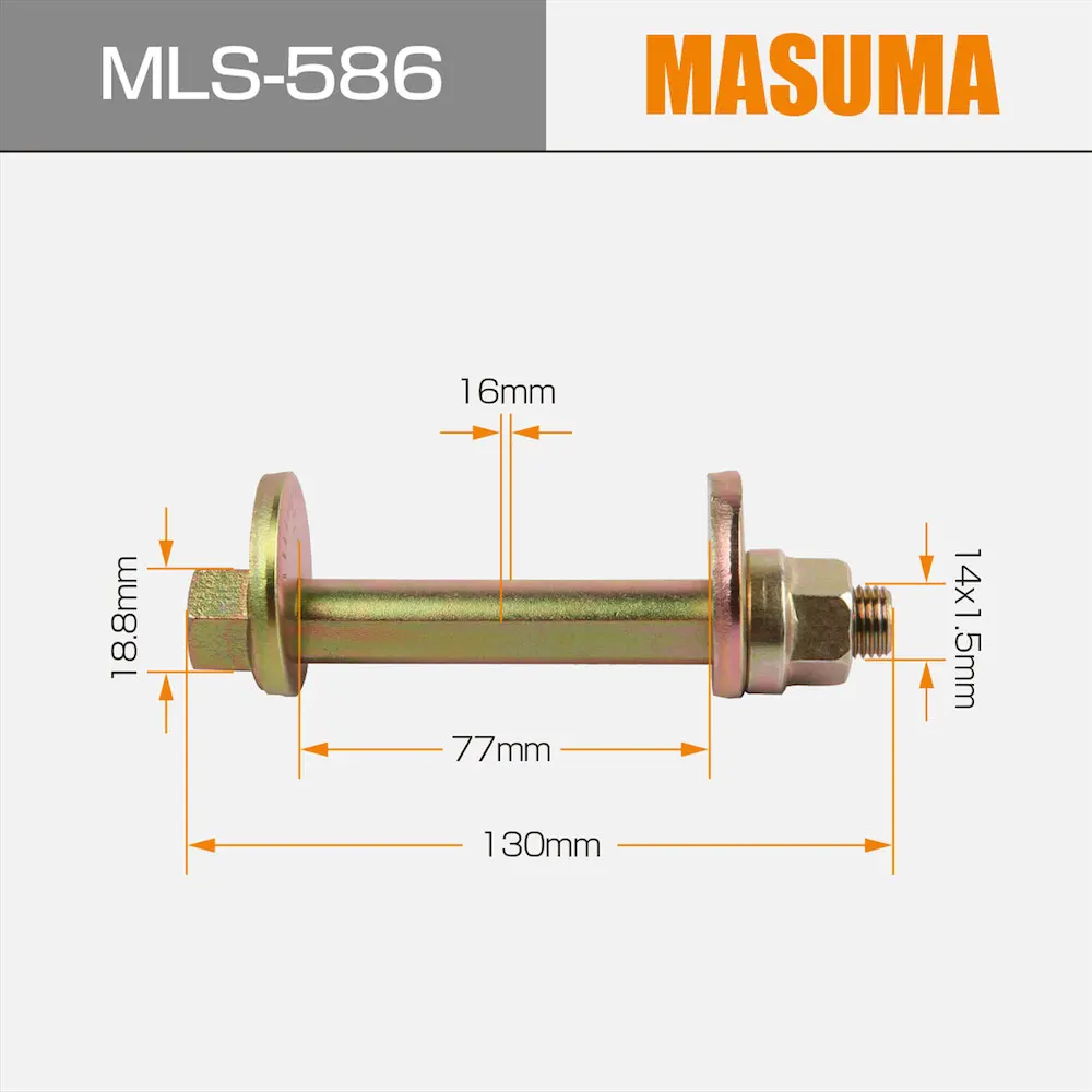MLS-586 MASUMA оптовые поставщики автомобилей Аксессуары стальной болт 4013A082 4013A097 4013A187 для MITSUBISHI Pajero V87W