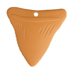 Safe Durable Chewly  Boys  And Girls Shark Tooth Silicone Sensory Toys Autism Chew Necklace for Kids with ADHD SPD