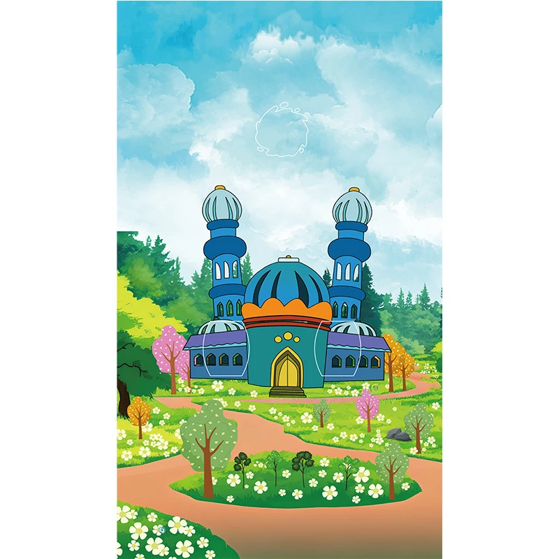 Многофункциональный исламский молитвенный коврик SZ10 Sajadah подарок мусульманский детский умный интерактивный электронный