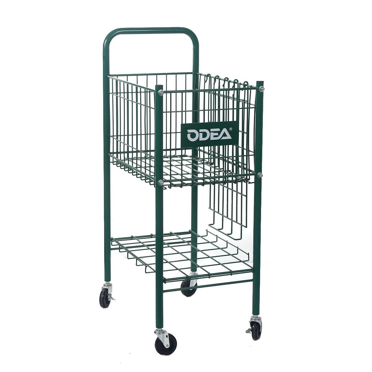 Odea Tennis Metal Basket ball Trolley Universal Wheel Tennis ball cart storage Factory Wholesale