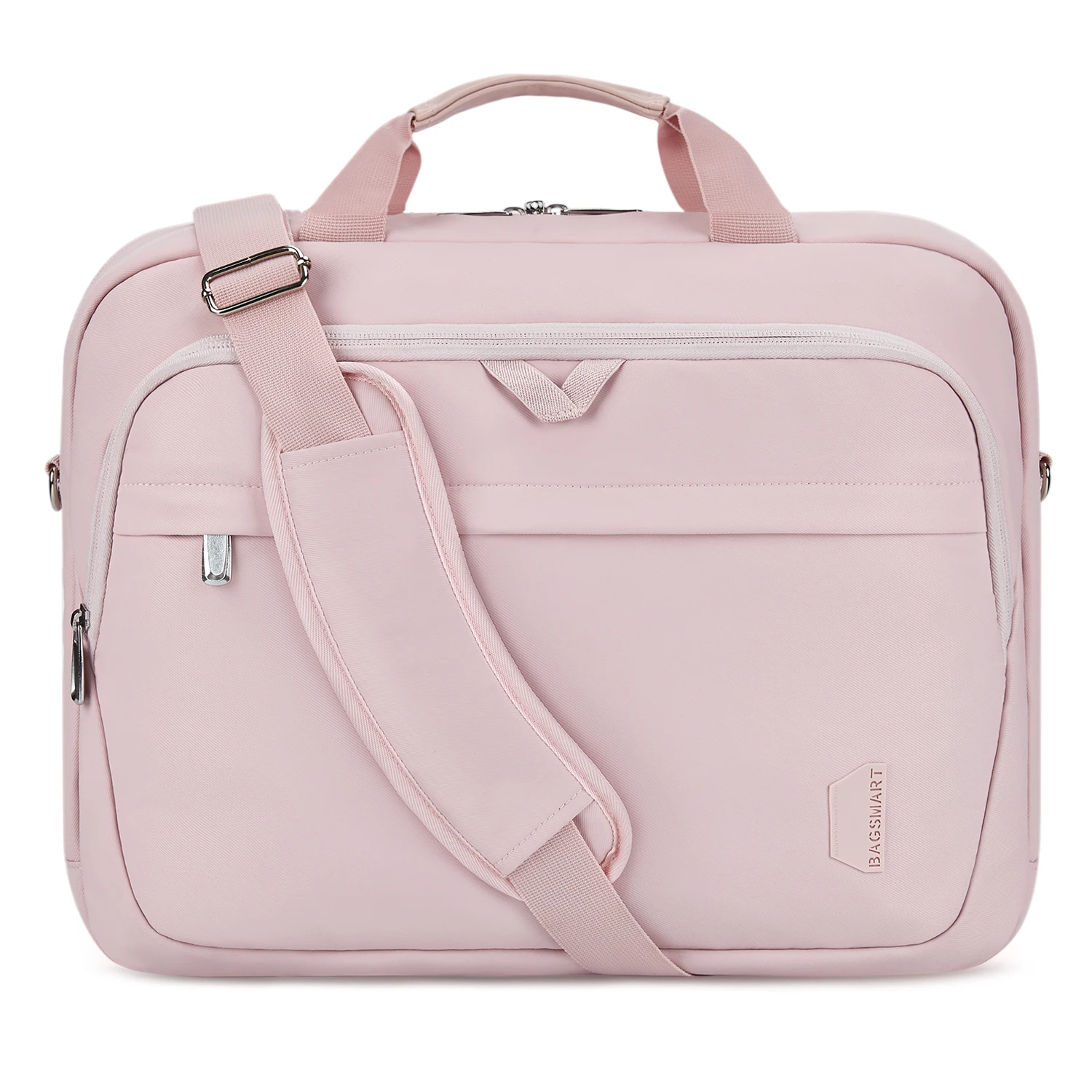 Wholesale High Quality Expandable Computer Messenger Shoulder Sleeve Custom Logo Black Multi-function Briefcase Sling Laptop Bag