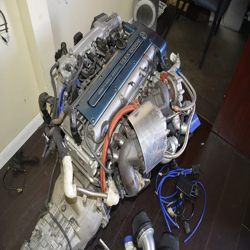 
Supra HKS Twin Turbo 6 Speed VVTI Engine 2JZGTE JZA80 Fcon VPro Sard ORC 