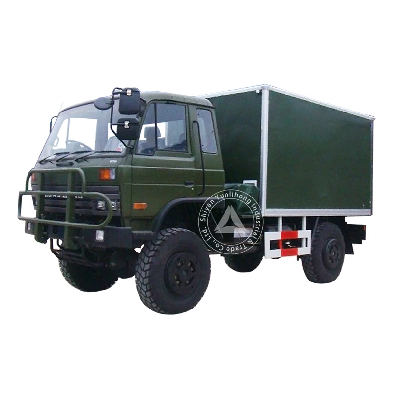 Укрытие для грузовиков Dongfeng, контейнер с кабиной 4x4, грузовик