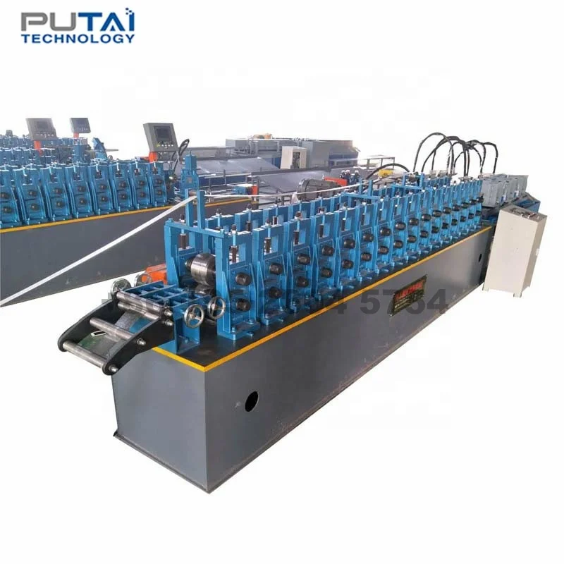 metal ceiling tile grid t bar forming machine